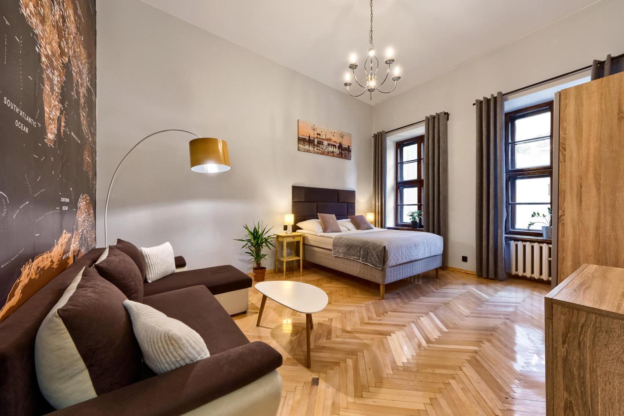 Comfortable Apartments In The Old Town Of Краков Экстерьер фото